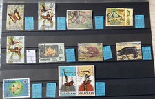 Znaczki malezja mała partia motyw zwierzęta motyle (stemplowane)