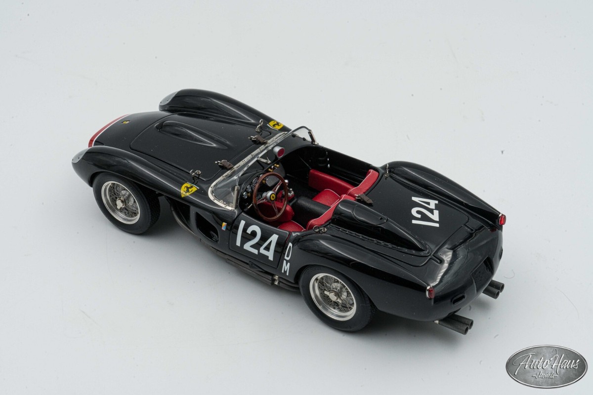1/18 CMC 1957 Ferrari 250 Testa Rossa Pontoon Fender Black 🤝ALSO