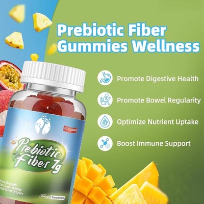 Soft candy with added fiber, 7g fiber sugar free