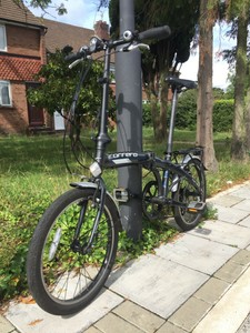 carrera intercity folding bike