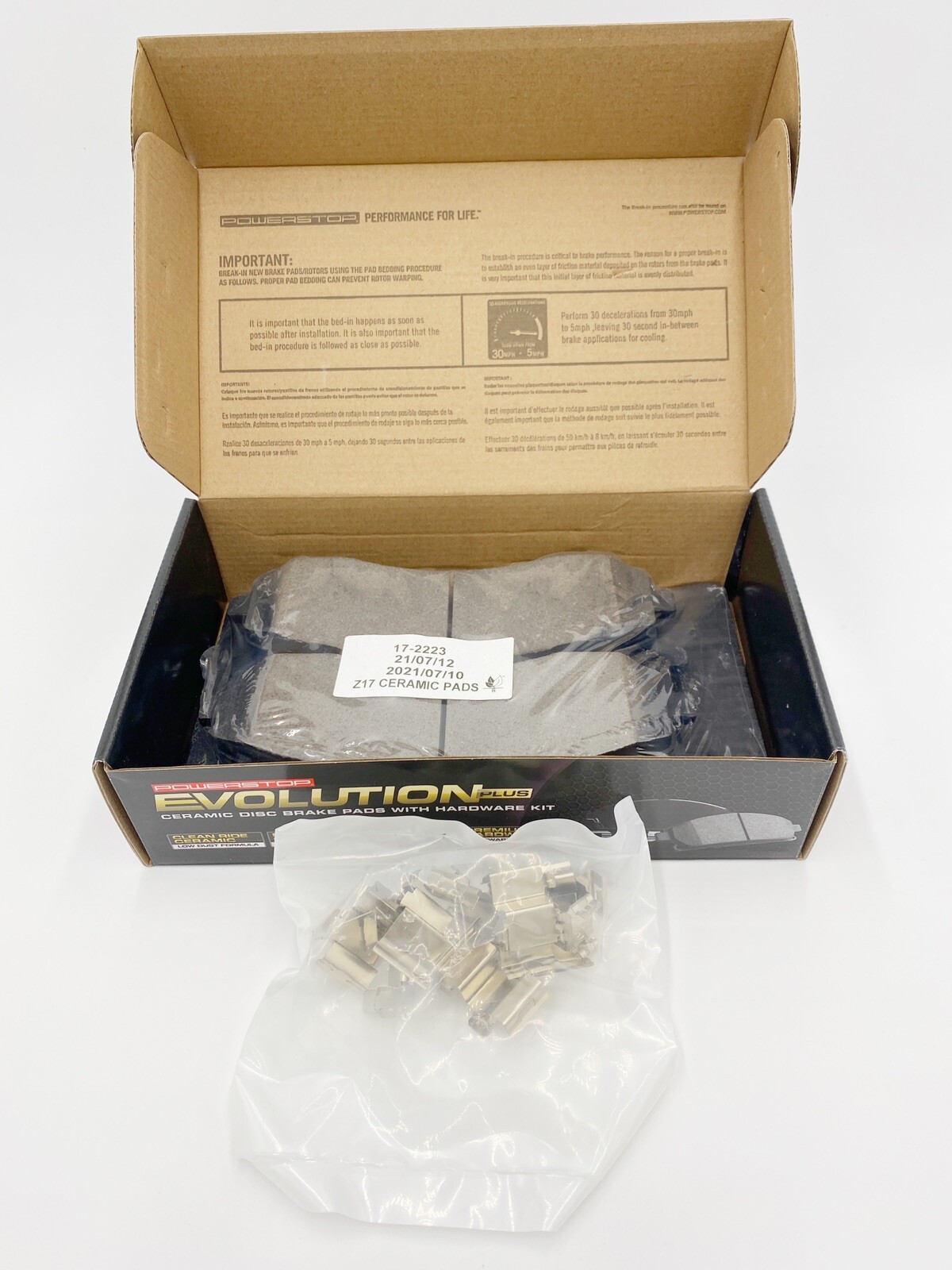 2019 2020 2021 2022 2023 RAM 2500 6.7 DIESEL POWERSTOP REAR BRAKE PADS