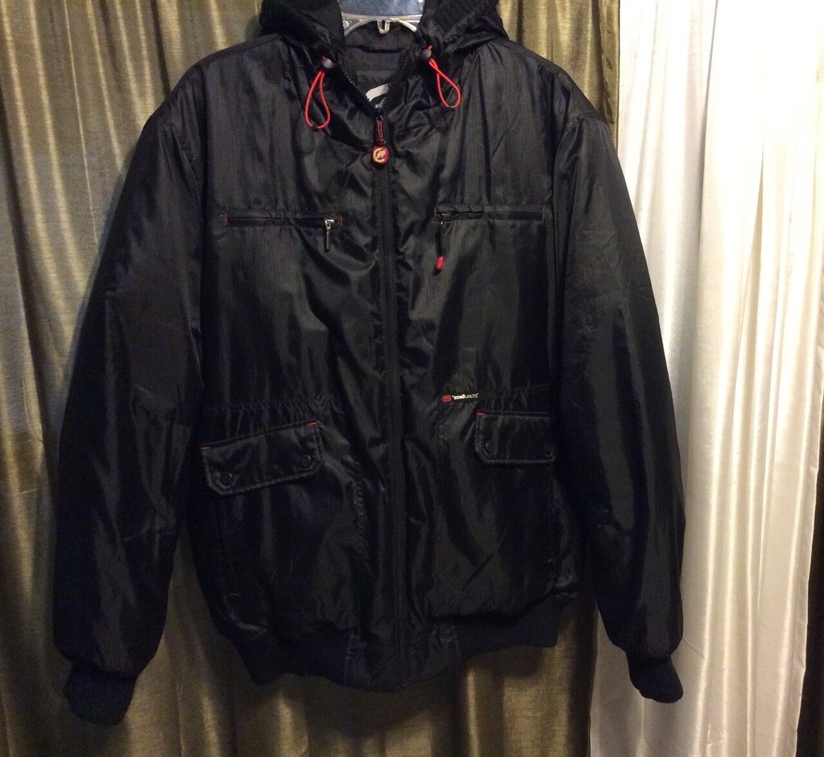 Ecko Unltd. Defined By Design Black Puffer Jacket - Size Large