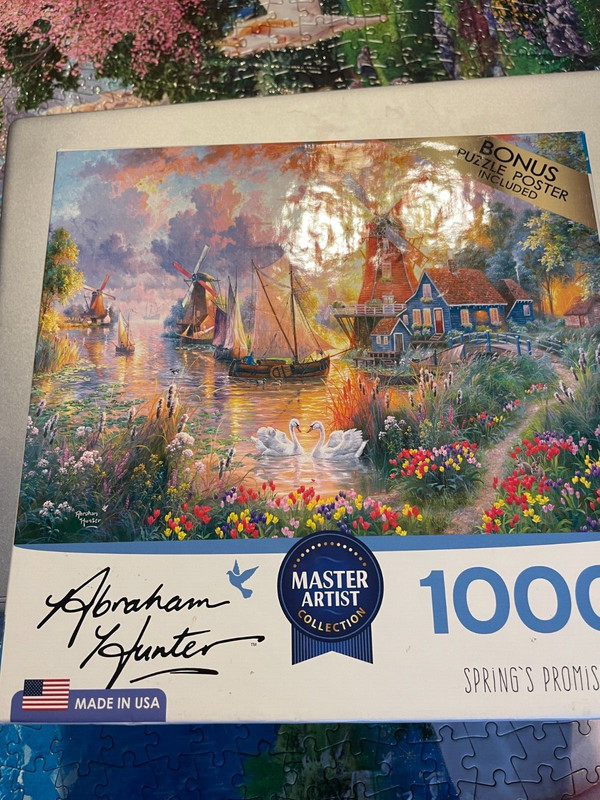 1000 piece RoseArt Master Artist Collection Jigsaw Puzzle