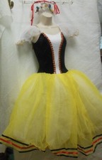 Germanic Romantic Length Ballet Costume 2 colors offered ch/ladies ribbon trim