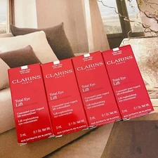 (4 Packs) Clarins Total Eye Life Eye Concentrate Bundle 3mlx4