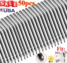 50 Pcs Dental Air Water Spray Triple Syringe Autoclavable Nozzles/Tips/Tubes USA