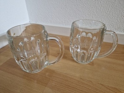 Pilsner Urquell, Bierkrug, 0,5 L, ORIGINAL unbenutzt 2 Stück zusammen selten
