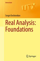 Sergei Ovchinnikov | Real Analysis: Foundations | Taschenbuch | Englisch (2021)