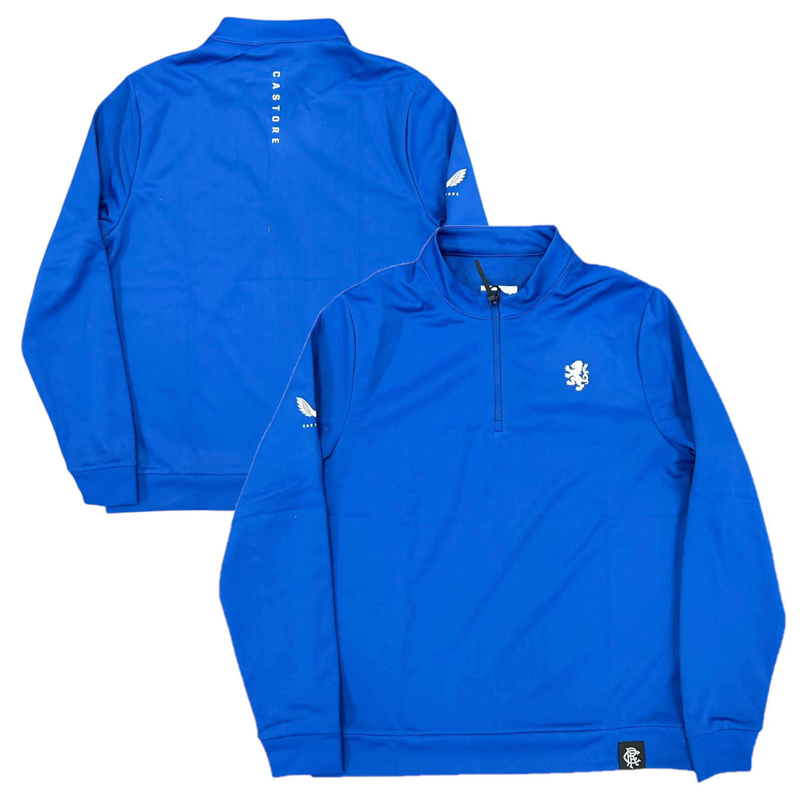 Castore Men's Blue Quarter Zip Fleece in Size M, Sports Direct - Image 2