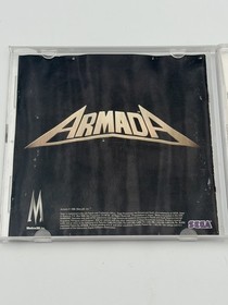 Armada (Sega Dreamcast, 1999) Game, Case, Manual - Tested and Working READ