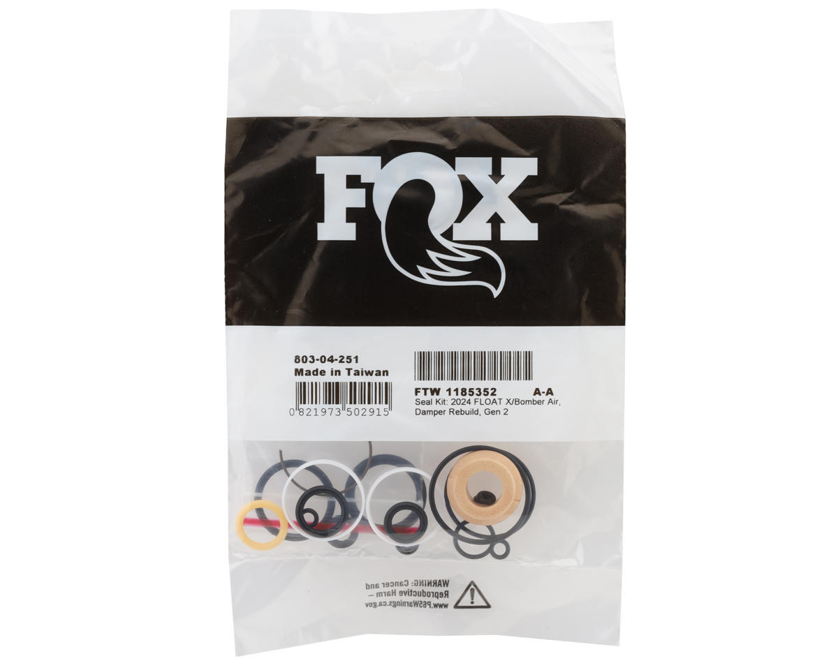 Fox Suspension Damper Seal Rebuild Kit [803-04-251] | eBay