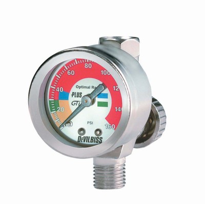 DeVilbiss HAV-511 High Output Air Adjusting Valve with Gauge