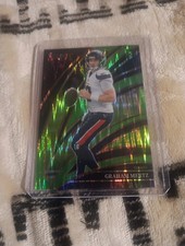 2025 Panini Select - Club Level Graham Mertz #234 Black & Green Shock Prizm (RC)