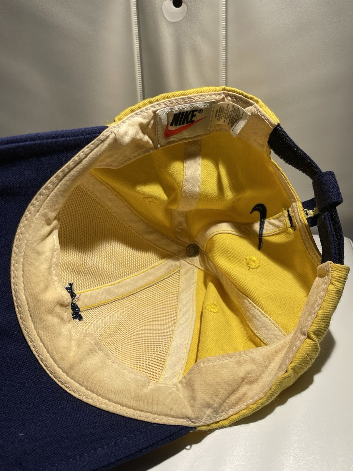 Vintage 90s Michigan Nike Hat strap back   Baseball Cap thumbnail 6