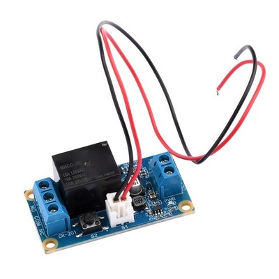 DC5-28V Wide Voltage 1Channel Single Button Bistable Self-Locking Relay Module *