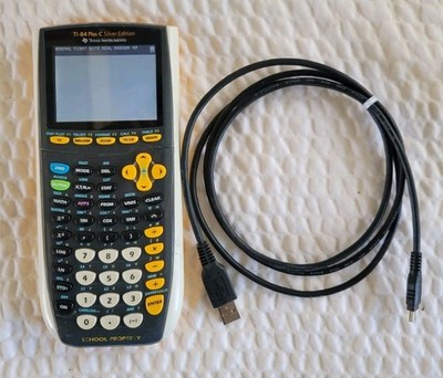 Texas Instrument TI 84 Plus C Graphing Calculator 