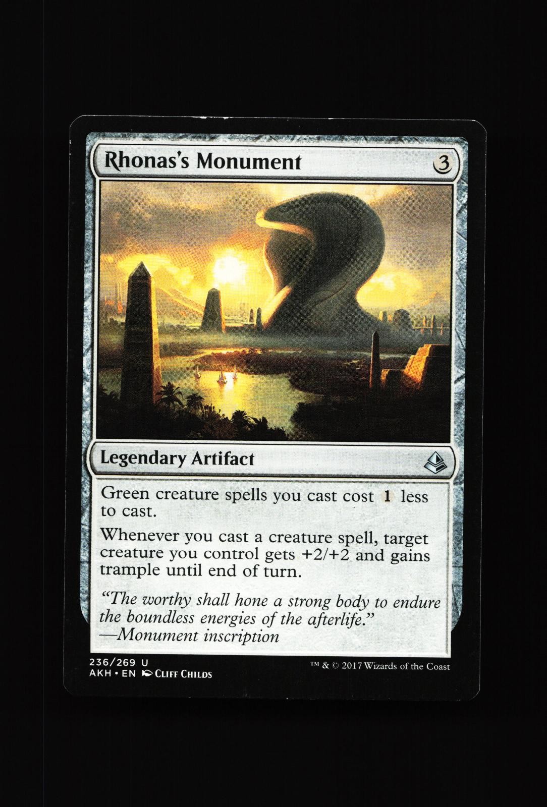 Rhonas's Monument 236 LP Magic: The Gathering