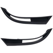 Pair Set Of 2 Bumper Face Bar Ends Extensions Front Driver Passenger Side