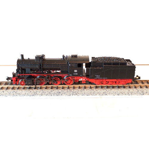 LOCOMOTORA VAPOR BR 54 1685 DB ÉPOCA III DEL SET MINITRIX 11467 (G759) | Condition: Usado