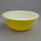 Vintage Pyrex 404 Yellow Primary Mixing Nesting Bowl 4qt USA 10.25” Ovenware MCM