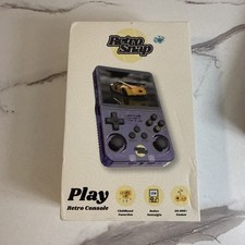 R36S Retro Handheld Game Console 128GB 20,000 Games 3.5" IPS Screen Black