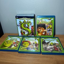 Shrek: The Whole Story 1 2 3 4 Blu-ray Disc, 2010, 4-Disc Box Set Collection