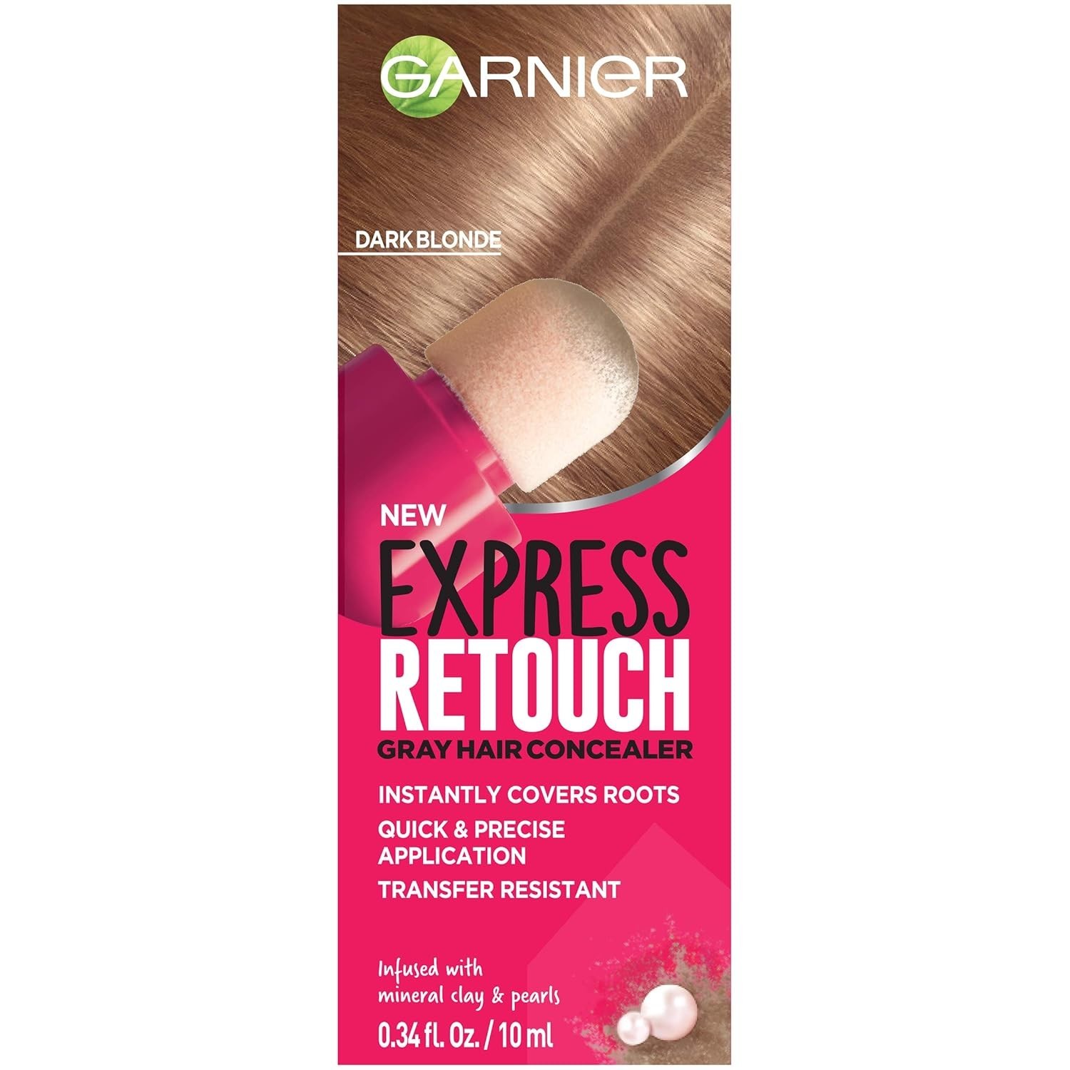 Express Retouch Gray Hair Concealer, Instant Gray Coverage,