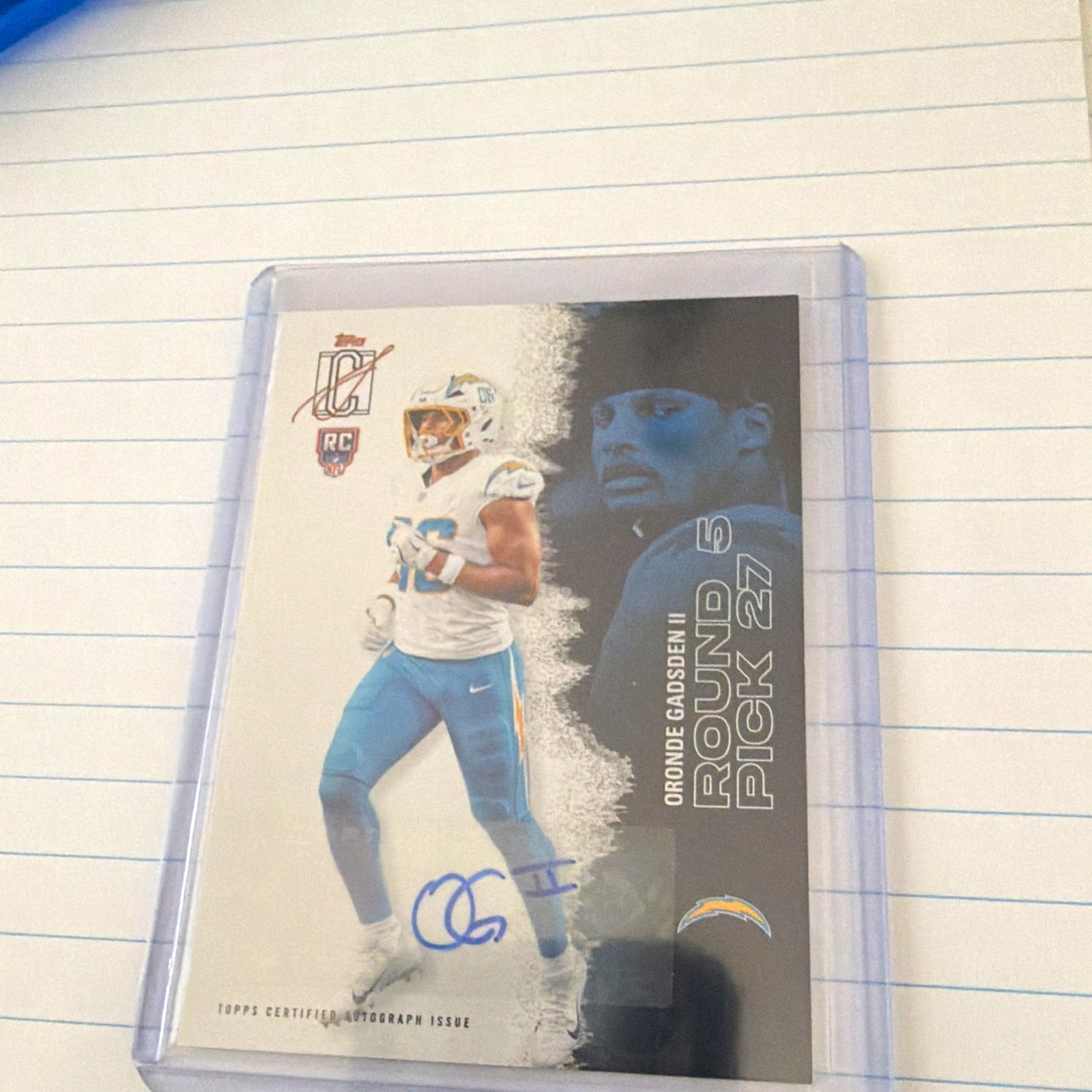 Oronde Gadsden II Topps Signature Class Autographs #227 Base