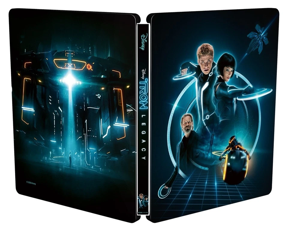 Tron Legacy 4K UHD Steelbook Blu-ray New & Sealed UK Release - Image 2 of 3
