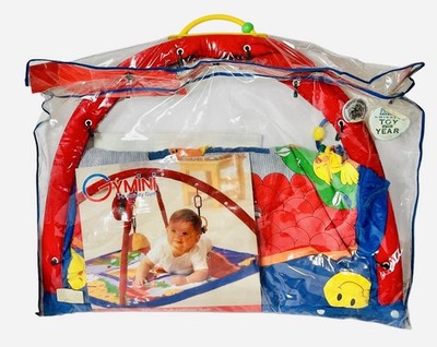 Vintage 3-D Activity Gym Tiny Love Gymini Super Deluxe Baby Play Mat -New