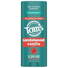 Tom  s of Maine Sandalwood Vanilla Aluminum Free Natural Deodorant For Women 
