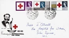 GB FDC: 1963 International Red Cross + Written Address & East Grinstead CDS
