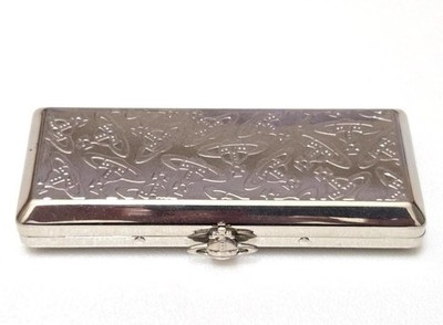 Vivienne Westwood Metal Slim Cigarette Case Used Waterproof Drop-resistant 