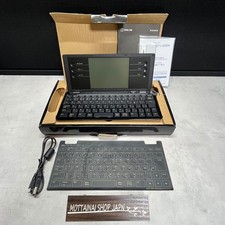 KING JIM Pomera DM100 Digital Memo Compact Keyboard Notepad Bluetooth Tested