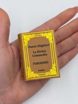 MINIATURA La Divina Commedia, Paradiso, di Dante Alighieri