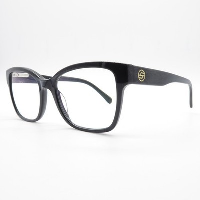 Inoffizielle Brille UNOF0361 Damen Schwarz Kunststoffbrille Brillengestell 52 mm
