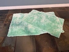 Wild Sage Chenille Bath Rugs - Set of 2