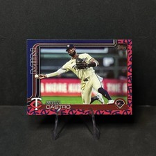 2025 Topps Series 1 - Willi  Castro - Twins - Team Border Variation SP