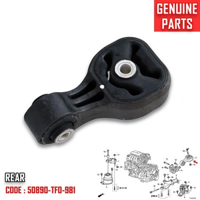 Rear Insulator Engine Mounting For Honda Jazz Fit GE City GM26 2009-2013