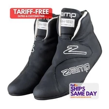 Zamp ZAMRS006C0111 SFI 3.3/20 Black Size 11 Leather Driving Shoe Performance Par