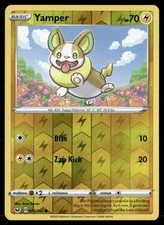 Yamper 074/202 Common Sword & Shield Pokemon Reverse Holo Lightly Played