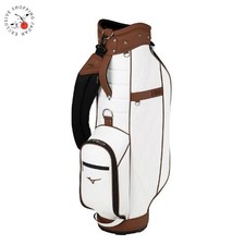 MIZUNO Golf NX.8 Cart Bag 8.5 x 47in 5-way Divider Men Lightweight 2.8kg White