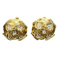 Chanel Earrings Women Gold One Size 820085