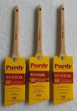 (3) NEW 2.5" Purdy Syntox Angular Paint Brush