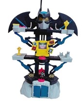 Imaginext DC Super Friends Batbot Batcave Playset Batman Figure Joker Screen