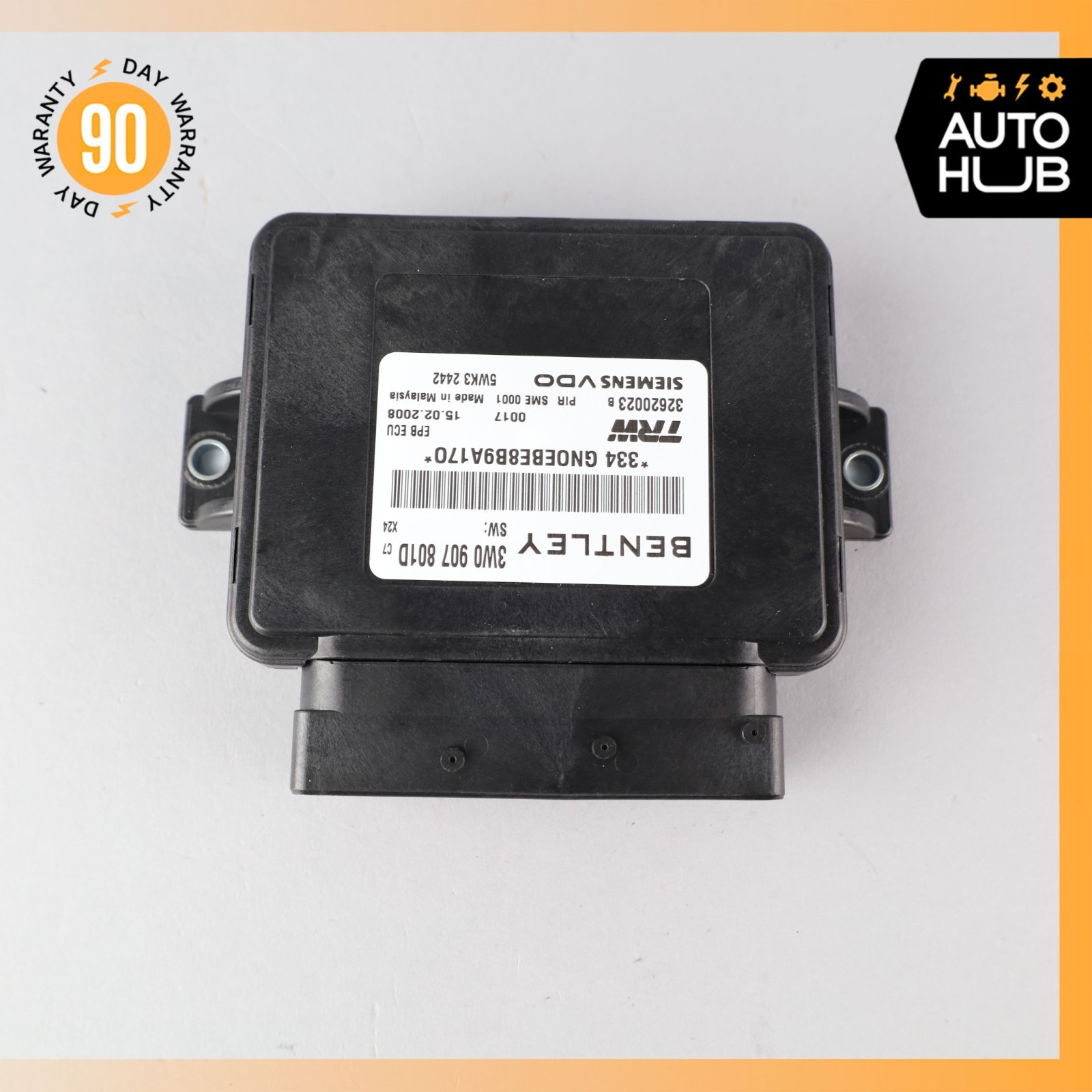 Bentley Continental GTC Electronic Parking Brake Control Module OEM 19k