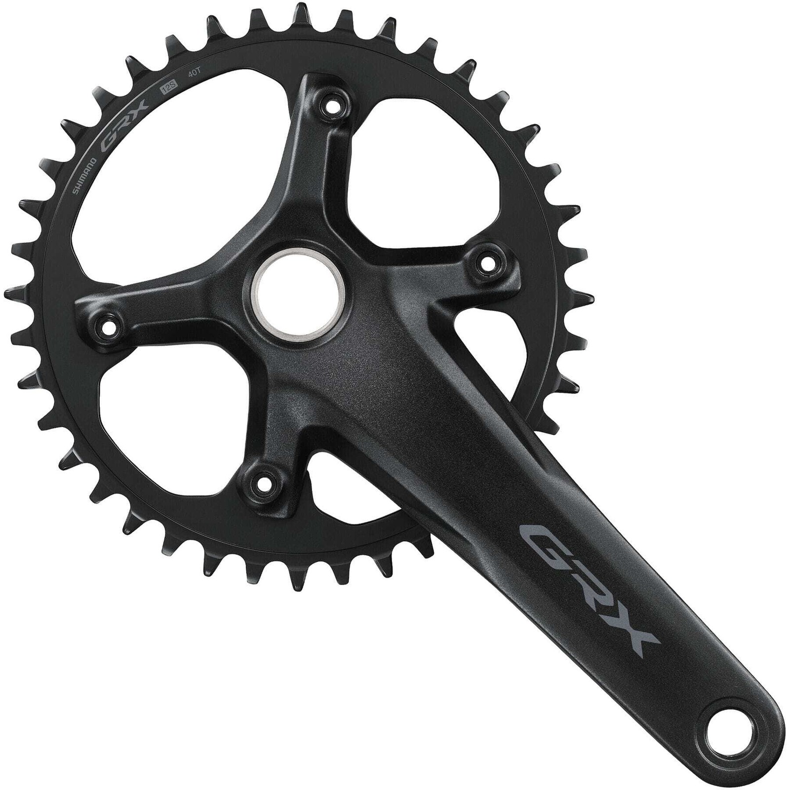 Shimano GRX FC-RX610 GRX chainset 40T, single, 12-speed, 2 piece design, 172.5 m