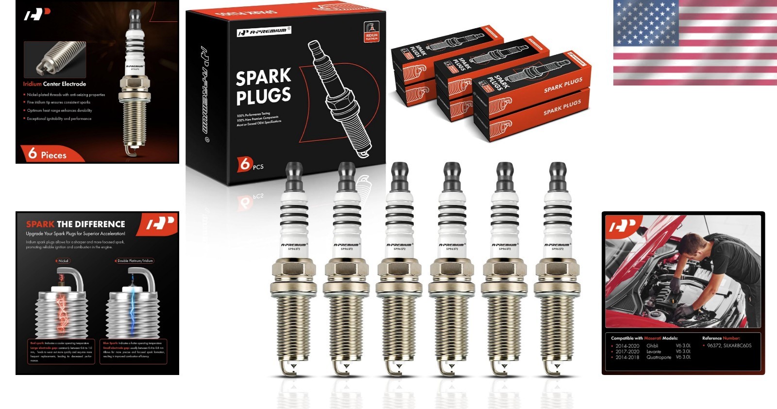 Maserati Ghibli 2014-2020 Spark plug