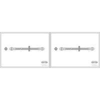 2X Corteco BremsschlÄUche Bremsschlauch Vorne Passend FüR VW Corrado Golf Passat