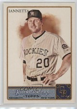 2011 Topps Allen & Ginter's Factory Set Glossy 706/999 Chris Iannetta #131 04at